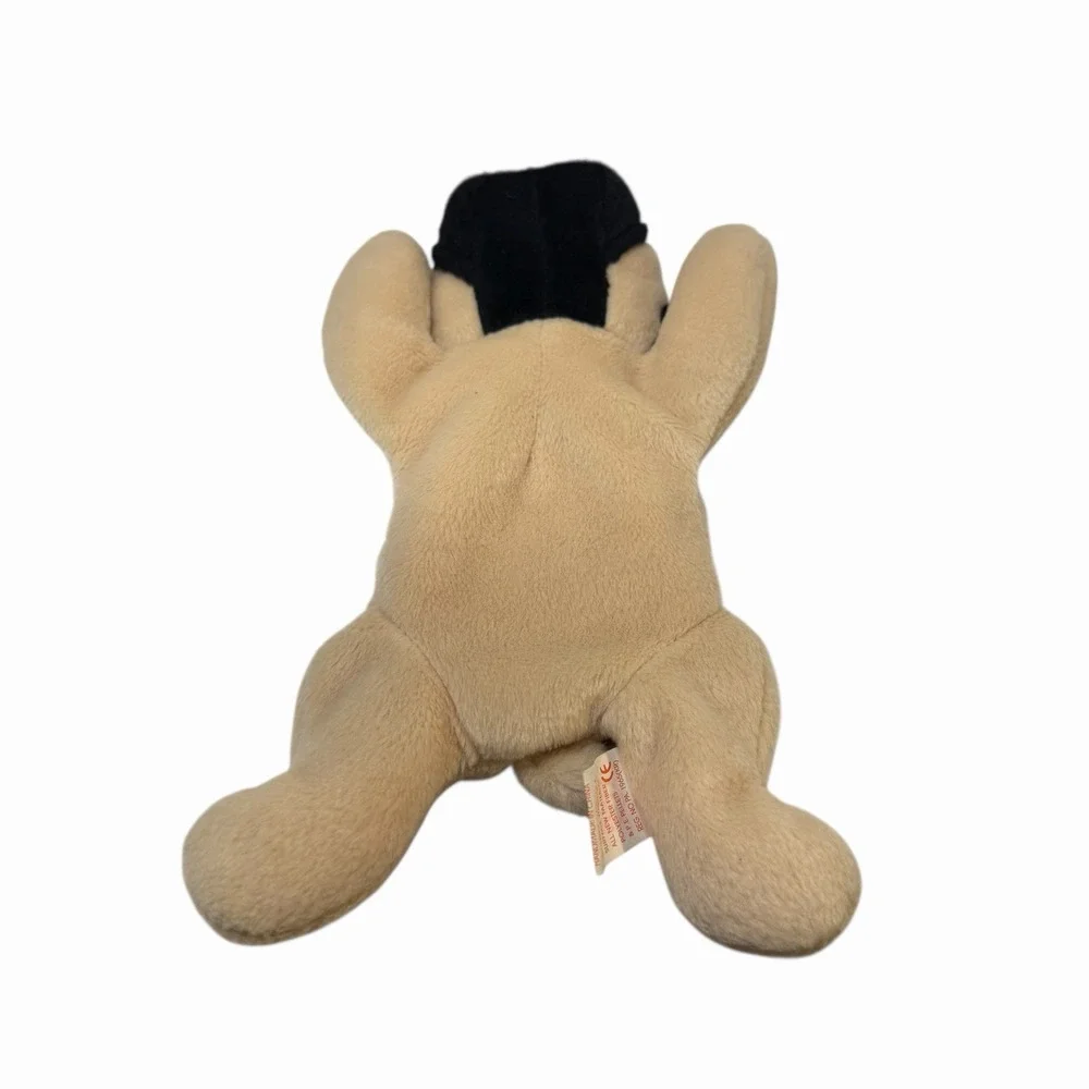 Vintage Ty Beanie Babies Pugsly The Pug Dog 1996 Plush Toy‎ Beanie Baby